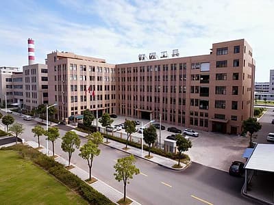 Exterior view of the NailTask cordless nail gun manufacturing base in Yueqing, Zhejiang, China