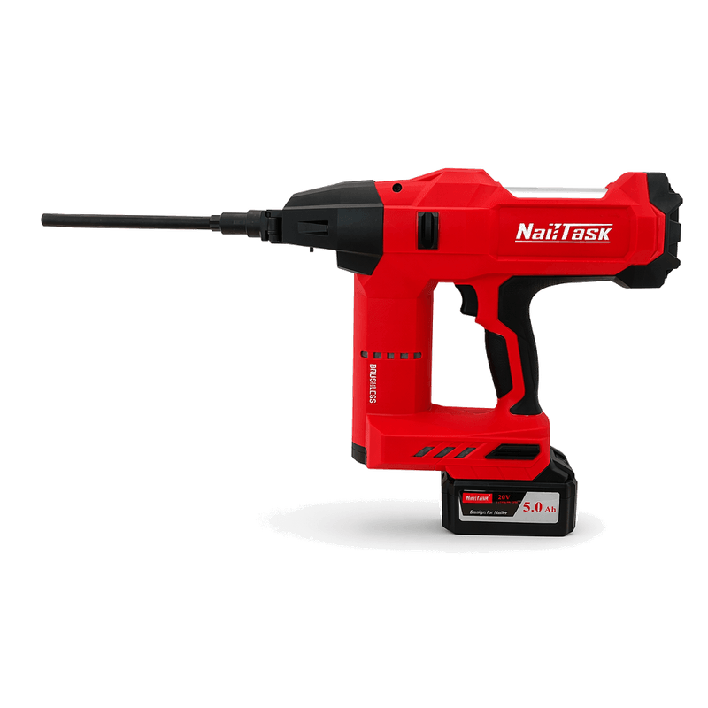 NailTask DCCN120IP 20V cordless brushless insulation pin nailer for EIFS and ETICS systems
